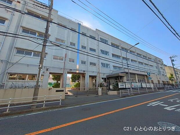 横浜市立境木中学校 800m