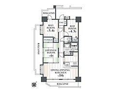 間取図画像 3LDK