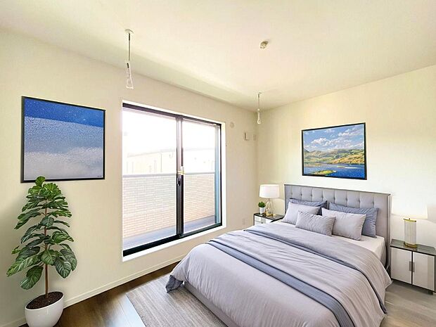 本画像はＣＧで作成しており、実際に現地に家具は置かれておりません。また、価格に家具は含まれておりません。