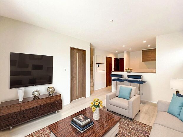 本画像はCGで作成しており、実際に現地に家具は置かれておりません。また、価格に家具は含まれておりません。