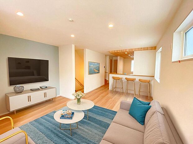 本画像はＣＧで作成しており、実際に現地に家具は置かれておりません。また、価格に家具は含まれておりません。