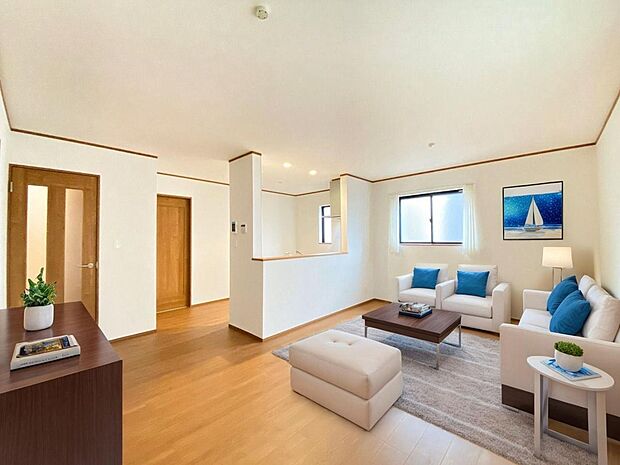 本画像はＣＧで作成しており、実際に現地に家具は置かれておりません。また、価格に家具は含まれておりません。