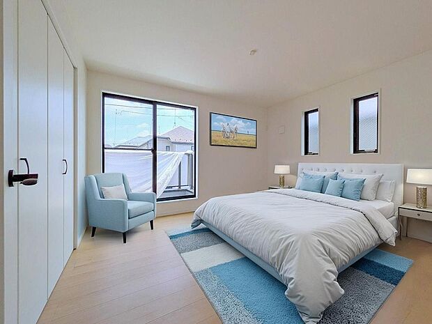 本画像はCGで作成しており、実際に現地に家具は置かれておりません。また、価格に家具は含まれておりません。