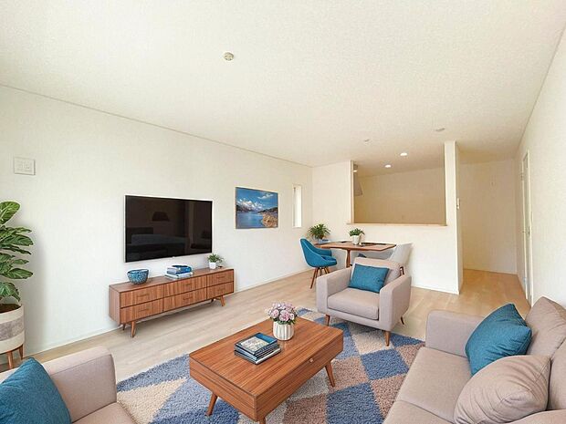 本画像はＣＧで作成しており、実際に現地に家具は置かれておりません。また、価格に家具は含まれておりません。