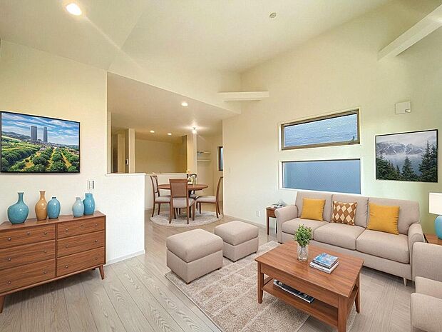 本画像はCGで作成しており、実際に現地に家具は置かれておりません。また、価格に家具は含まれておりません。