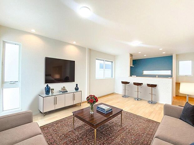 本画像はCGで作成しており、実際に現地に家具は置かれておりません。また、価格に家具は含まれておりません。