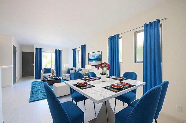 本画像はCGで作成しており、実際に現地に家具は置かれておりません。また、価格に家具は含まれておりません。