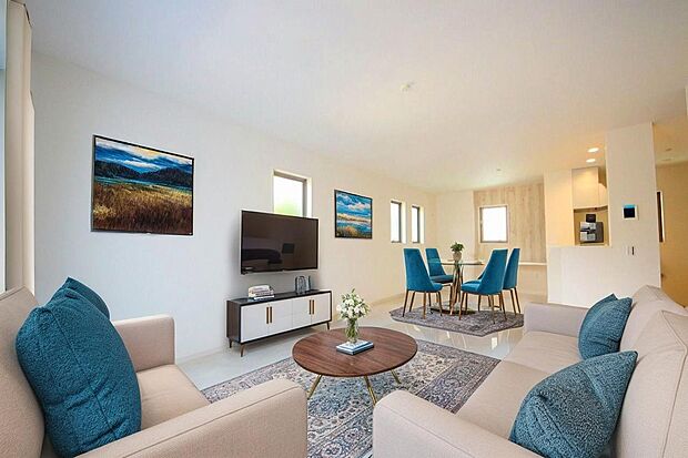 本画像はCGで作成しており、実際に現地に家具は置かれておりません。また、価格に家具は含まれておりません。