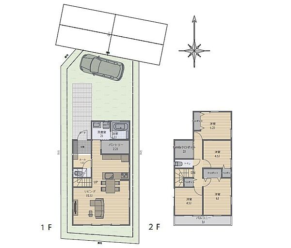 建物価格2250万円、建物面積100.58m2