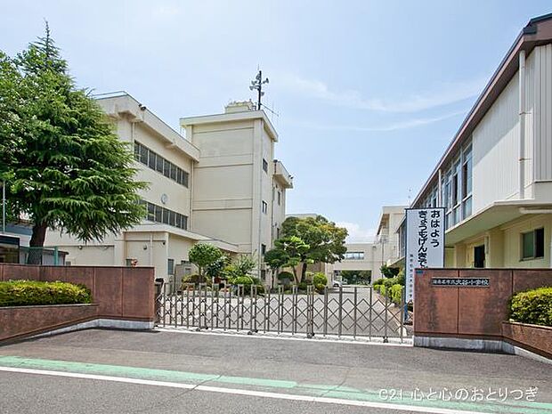 海老名市立大谷小学校　571ｍ