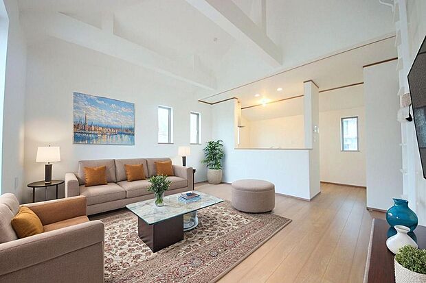 本画像はCGで作成しており、実際に現地に家具は置かれておりません。また、価格に家具は含まれておりません。