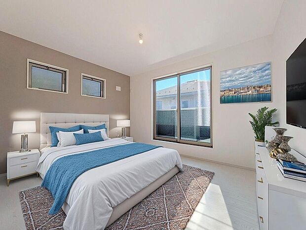 本画像はCGで作成しており、実際に現地に家具は置かれておりません。また、価格に家具は含まれておりません。