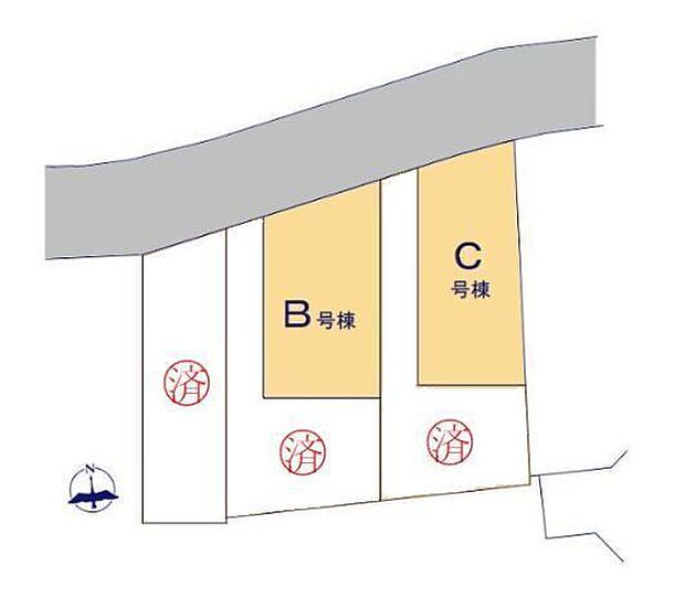 該当区画:C号棟