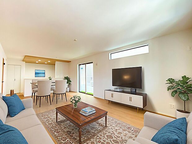 本画像はＣＧで作成しており、実際に現地に家具は置かれておりません。また、価格に家具は含まれておりません。