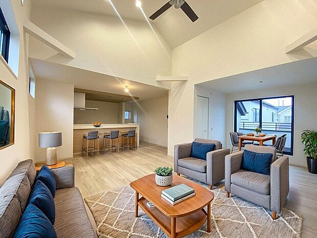 本画像はCGで作成しており、実際に現地に家具は置かれておりません。また、価格に家具は含まれておりません。