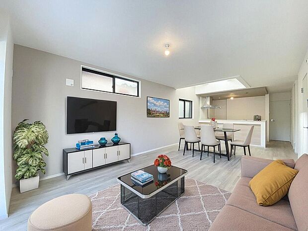 本画像はCGで作成しており、実際に現地に家具は置かれておりません。また、価格に家具は含まれておりません。