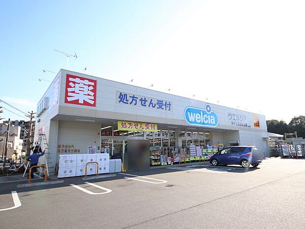 ウエルシア海老名東柏ケ谷店　331ｍ