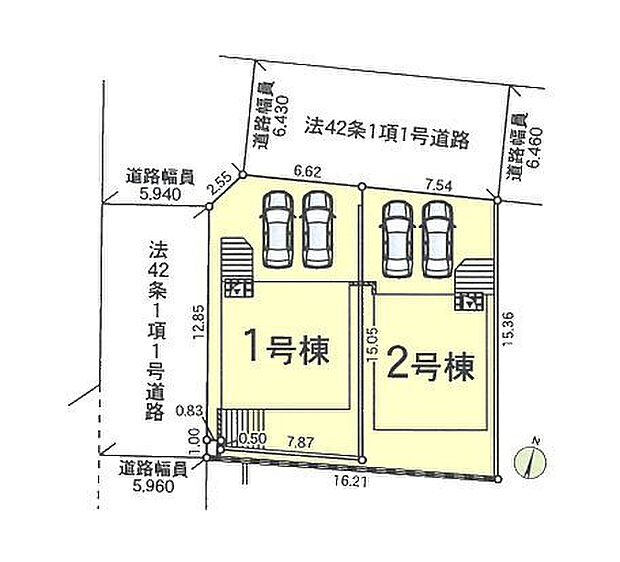 該当区画:1号棟