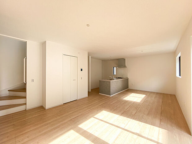 様々なシーンを過ごすリビング。ここから始まる家族との毎日が新しい生活のスタートです。