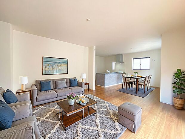 本画像はCGで作成しており、実際に現地に家具は置かれておりません。また、価格に家具は含まれておりません。