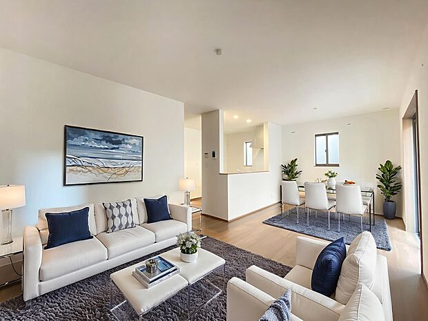 本画像はＣＧで作成しており、実際に現地に家具は置かれておりません。また、価格に家具は含まれておりません。