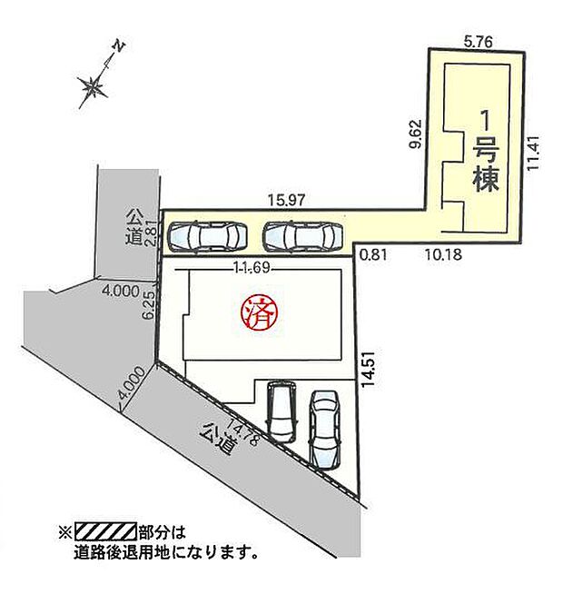 該当区画:1号棟