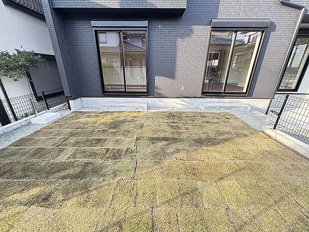 家庭菜園も叶う、多目的ガーデンスペース完備されています。