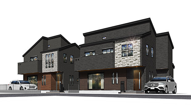 完成イメージパースにつき、実際の外観　内観　色彩等と異なる場合があります。