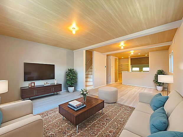 本画像はCGで作成しており、実際に現地に家具は置かれておりません。また、価格に家具は含まれておりません。