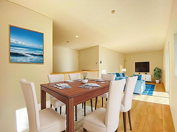 本画像はＣＧで作成しており、実際に現地に家具は置かれておりません。また、価格に家具は含まれておりません。