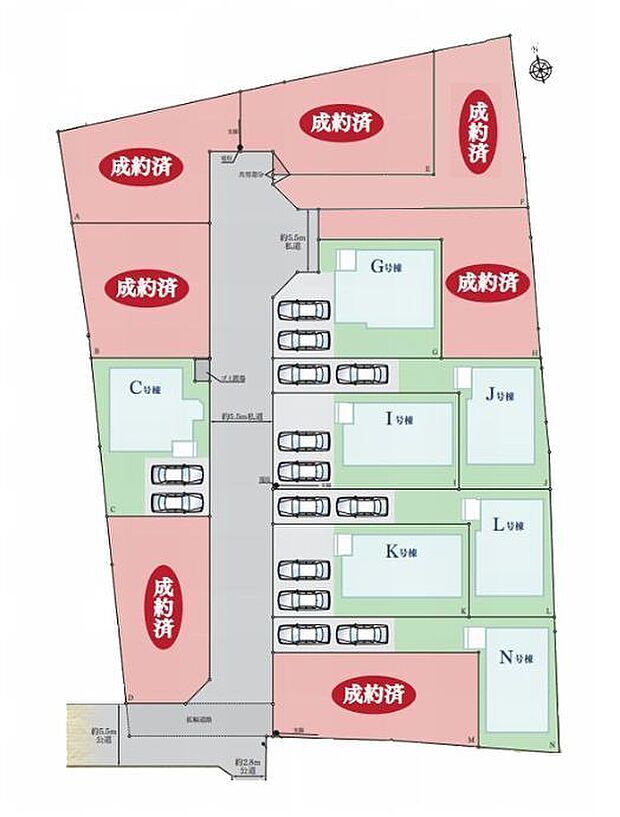 該当区画:J号棟