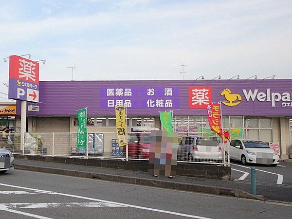 ウェルパーク海老名かしわ台店　828ｍ