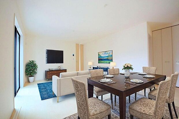 本画像はCGで作成しており、実際に現地に家具は置かれておりません。また、価格に家具は含まれておりません。