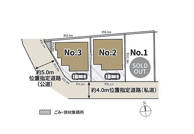 該当区画:3号棟
