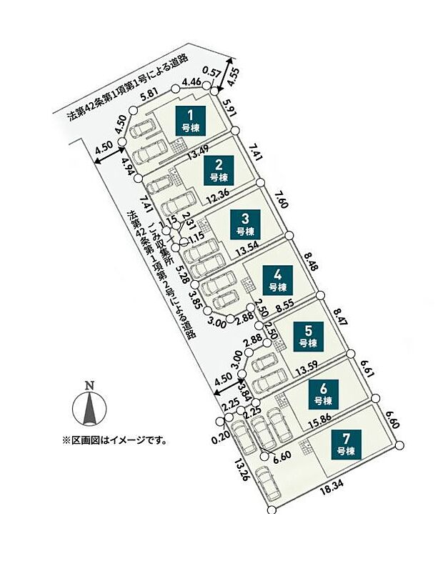 該当区画:5号棟