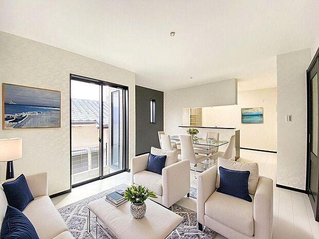 本画像はCGで作成しており、実際に現地に家具は置かれておりません。また、価格に家具は含まれておりません。