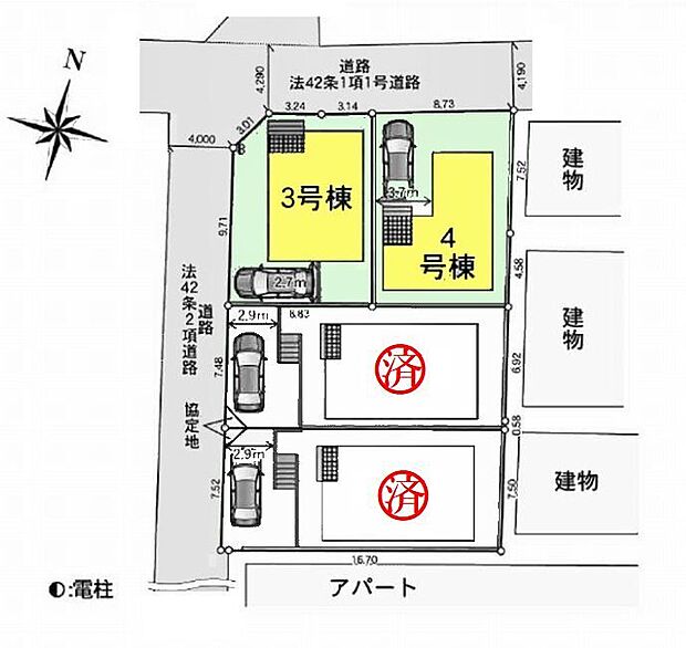 該当区画図:3号棟