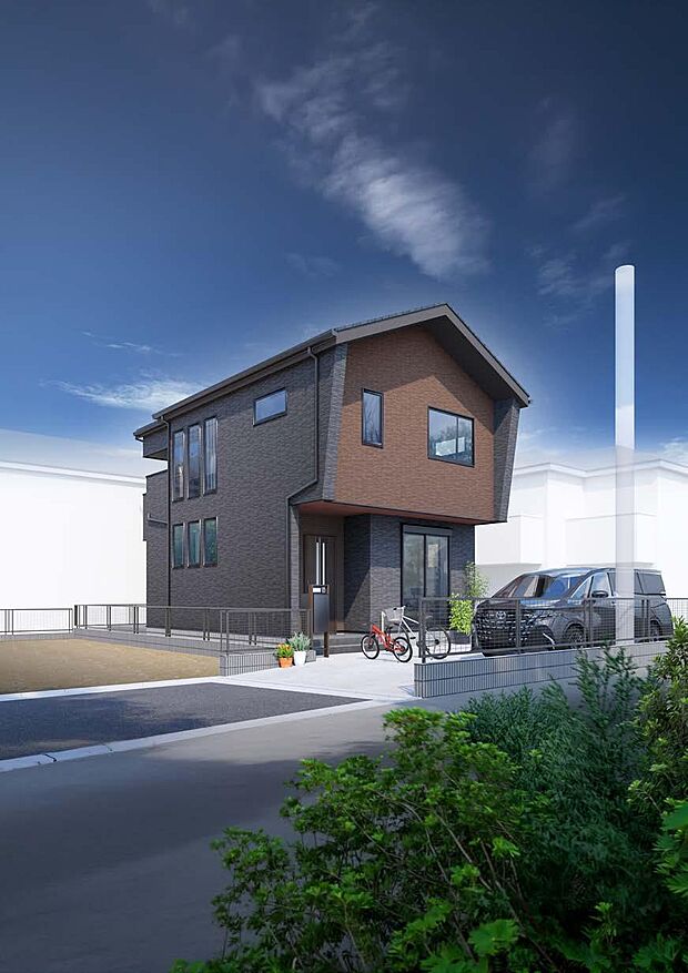 完成を予想したイメージパースにつき、実際の外観　色彩等と異なる場合があります。