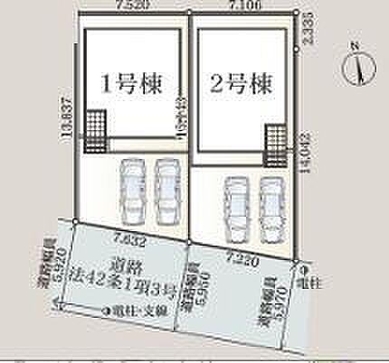 該当区画：1号棟