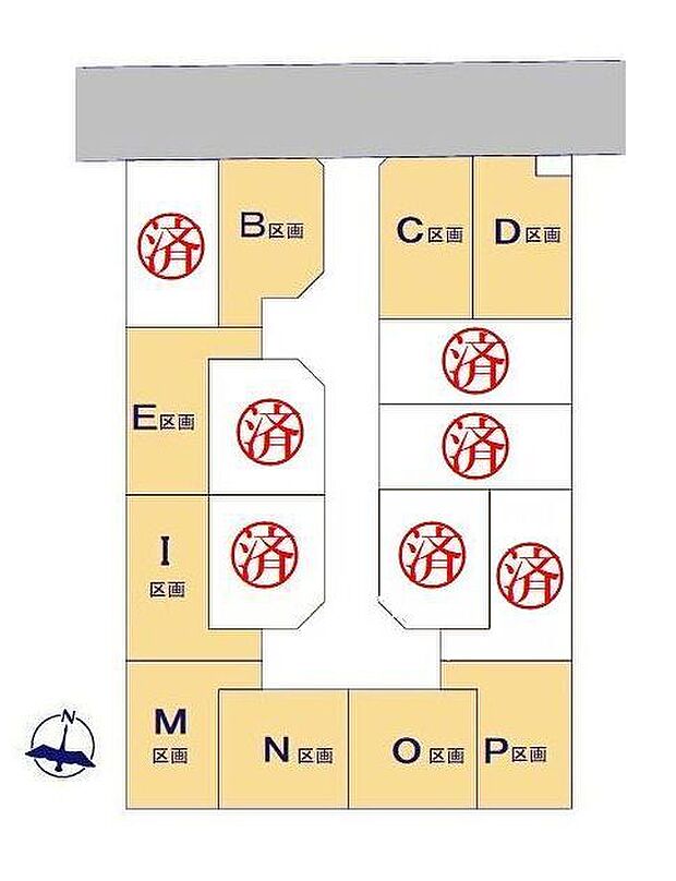 該当区画：N号棟