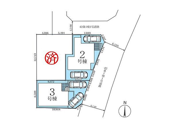 該当区画:2号棟