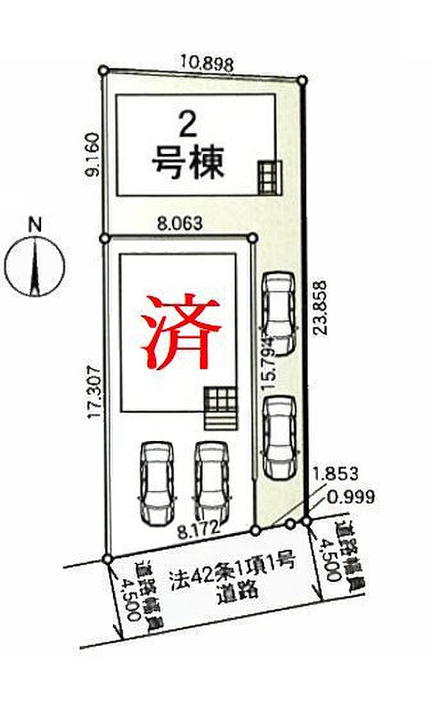 該当区画:2号棟