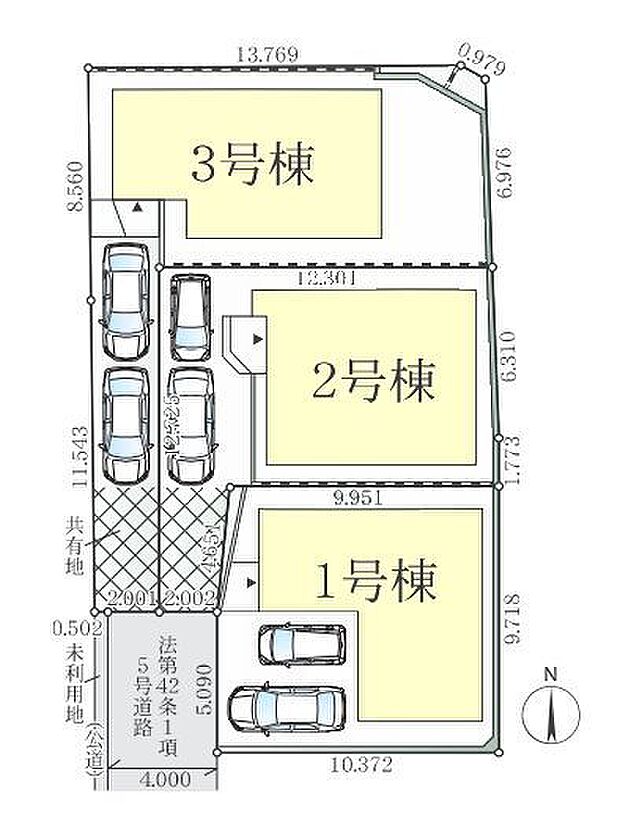 該当区画:1号棟