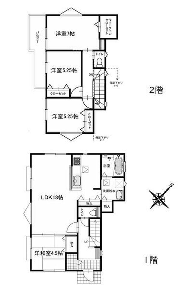 和室が隣接され小さなお子様のスペースやテレワークのお部屋などにも活用可能です。