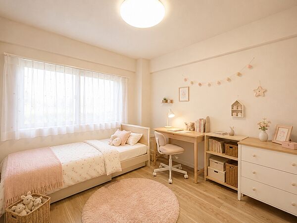 本画像はＣＧで作成しており、実際に現地に家具は置かれておりません。また、価格に家具は含まれておりません。