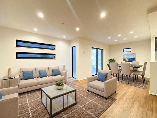 本画像はCGで作成しており、実際に現地に家具は置かれておりません。また、価格に家具は含まれておりません。