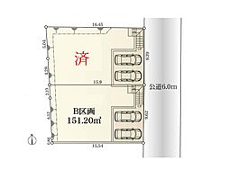 綾瀬市深谷上1丁目 売地 全2区画 B区画