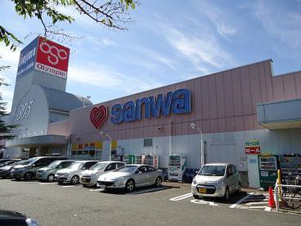 sanwa忠生店 503m