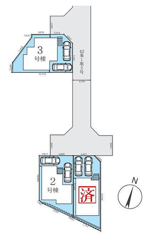該当区画:3号棟