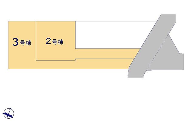 該当区画：2号棟